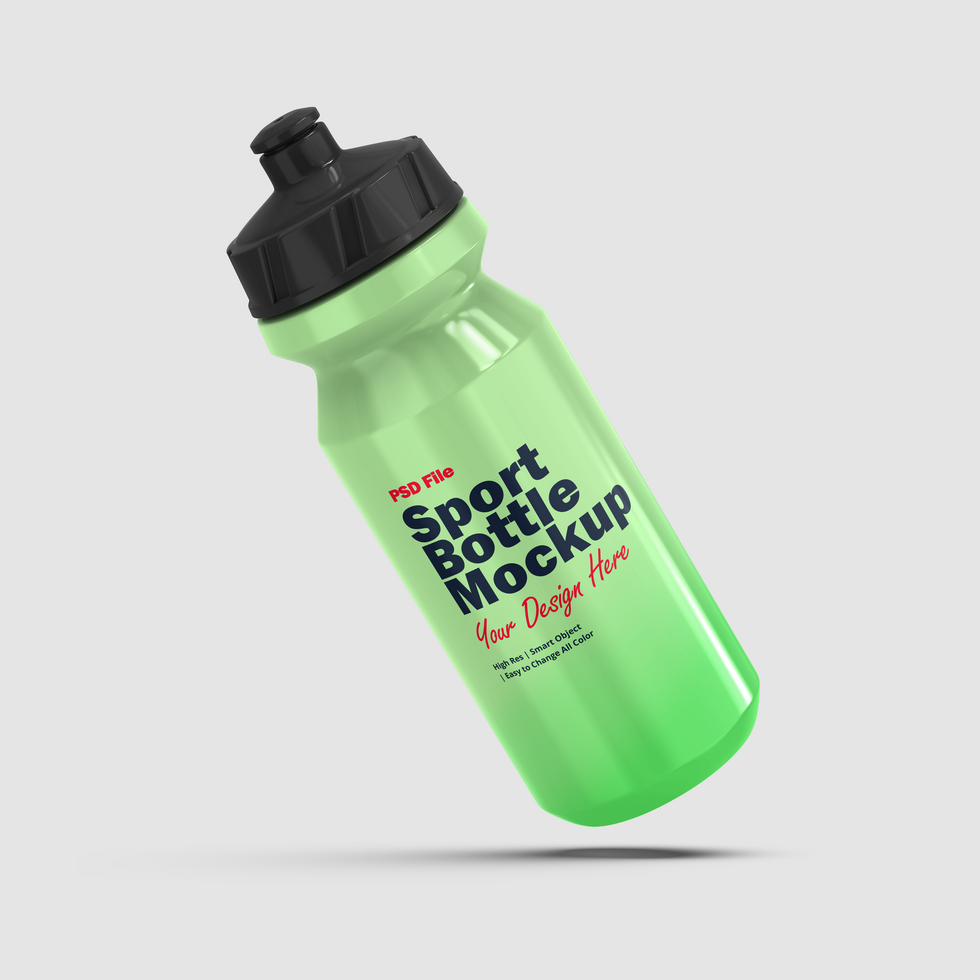 Sport Bottle Mockup psd