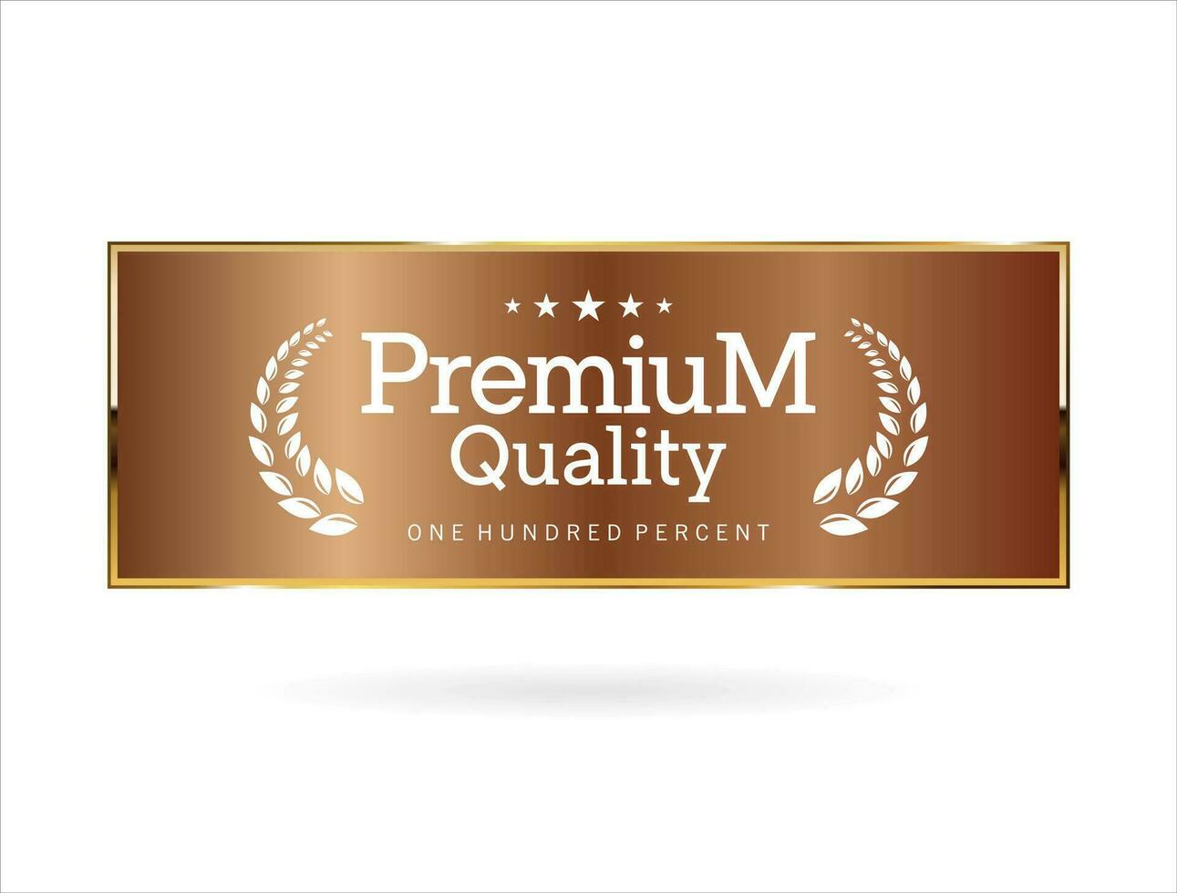 Premium quality labels and badges vector collection