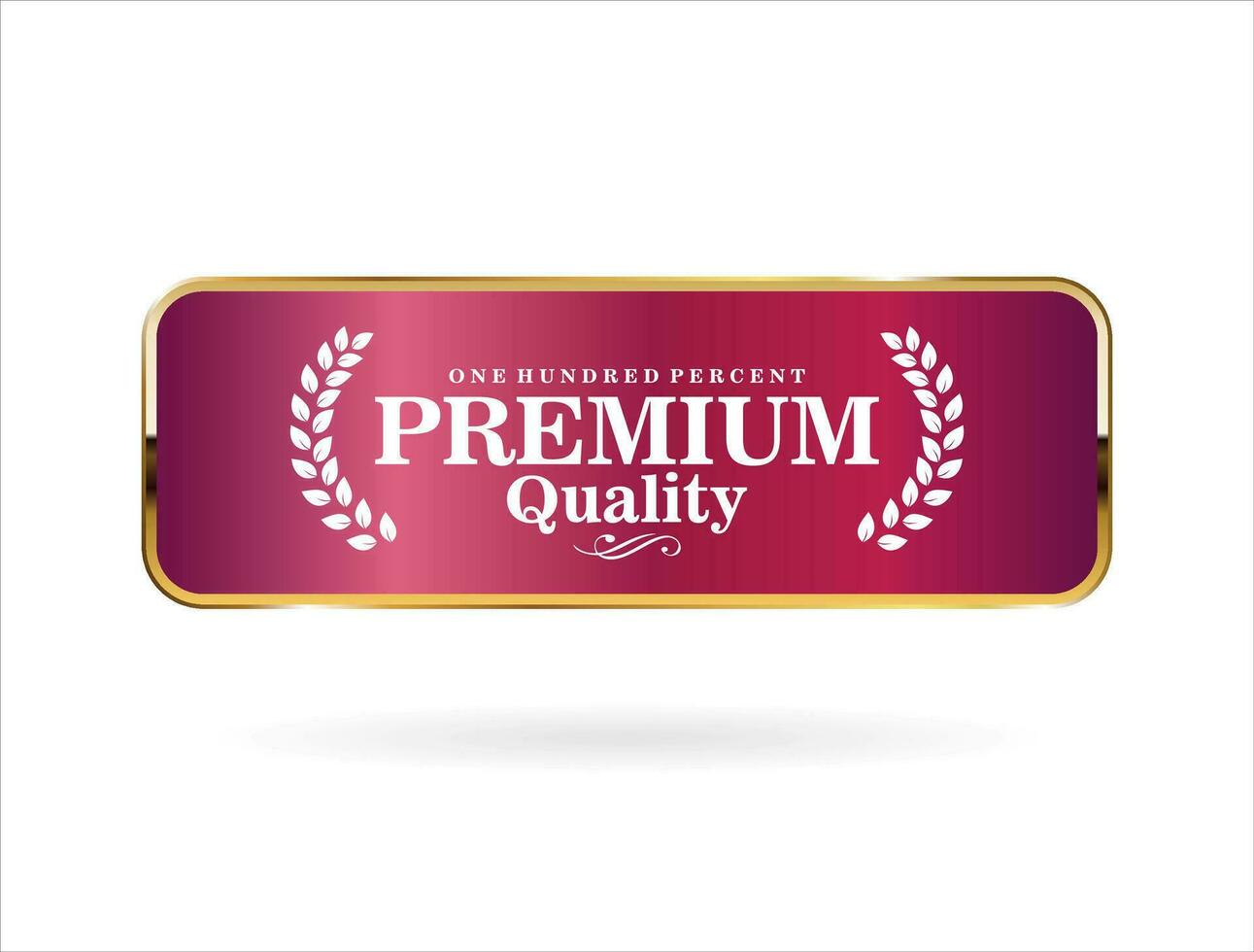 Premium quality labels and badges vector collection