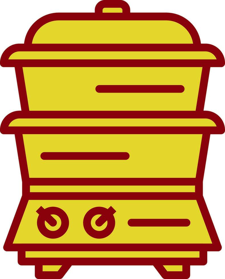 Steamer Vector Icon Design