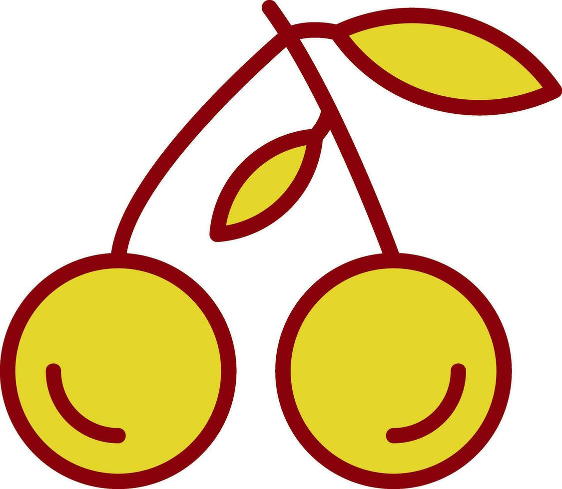 Cherry Vector Icon Design