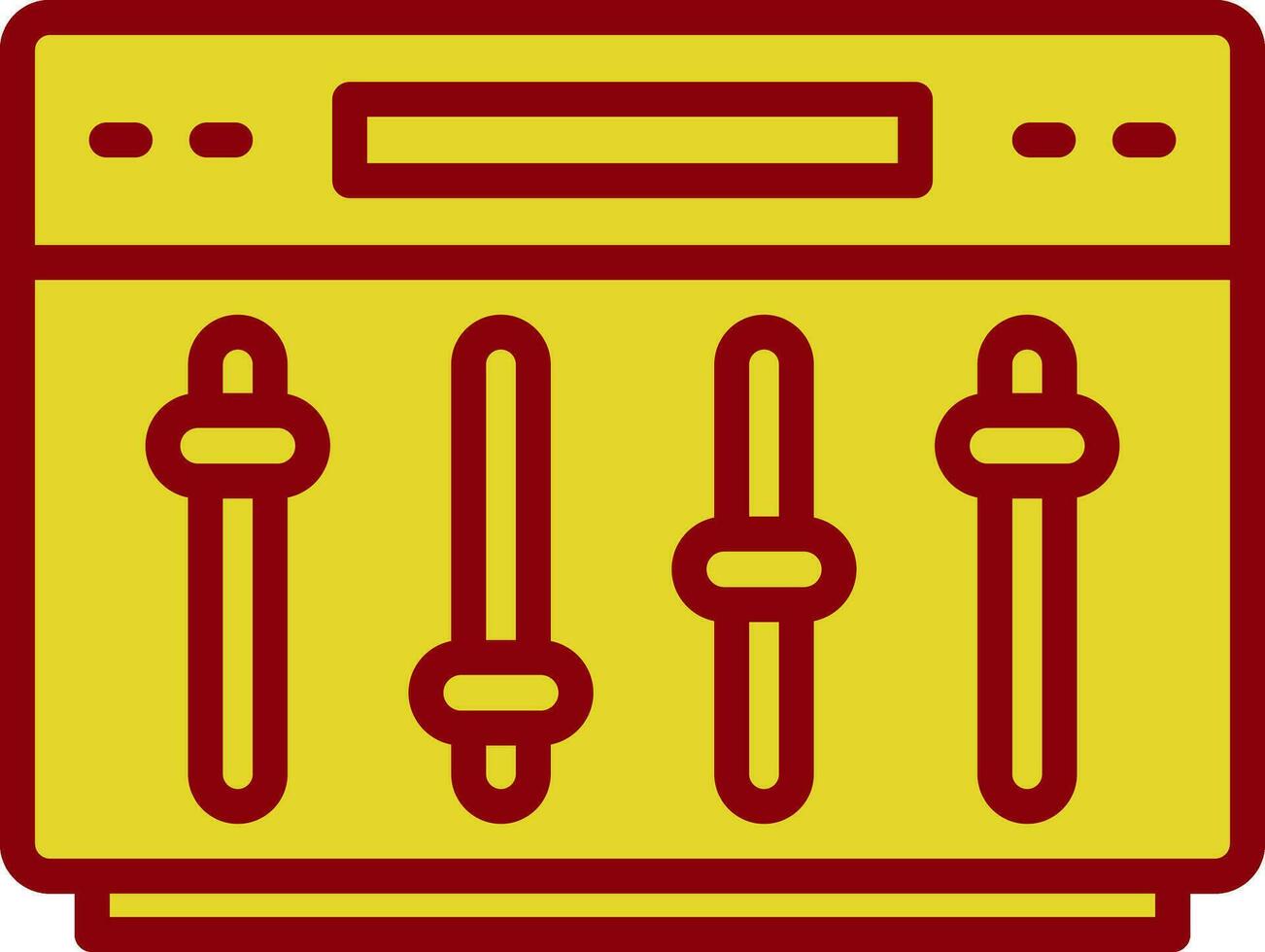 Equalizer Vector Icon Design