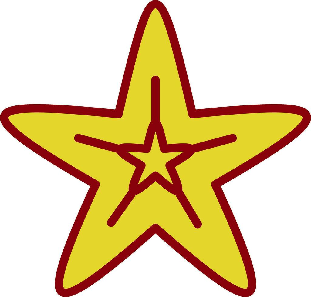 Starfish Vector Icon Design