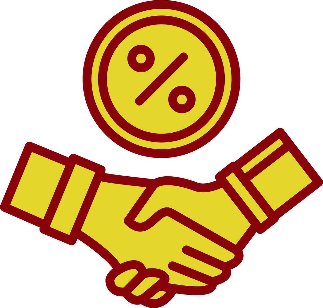 Handshake Vector Icon Design