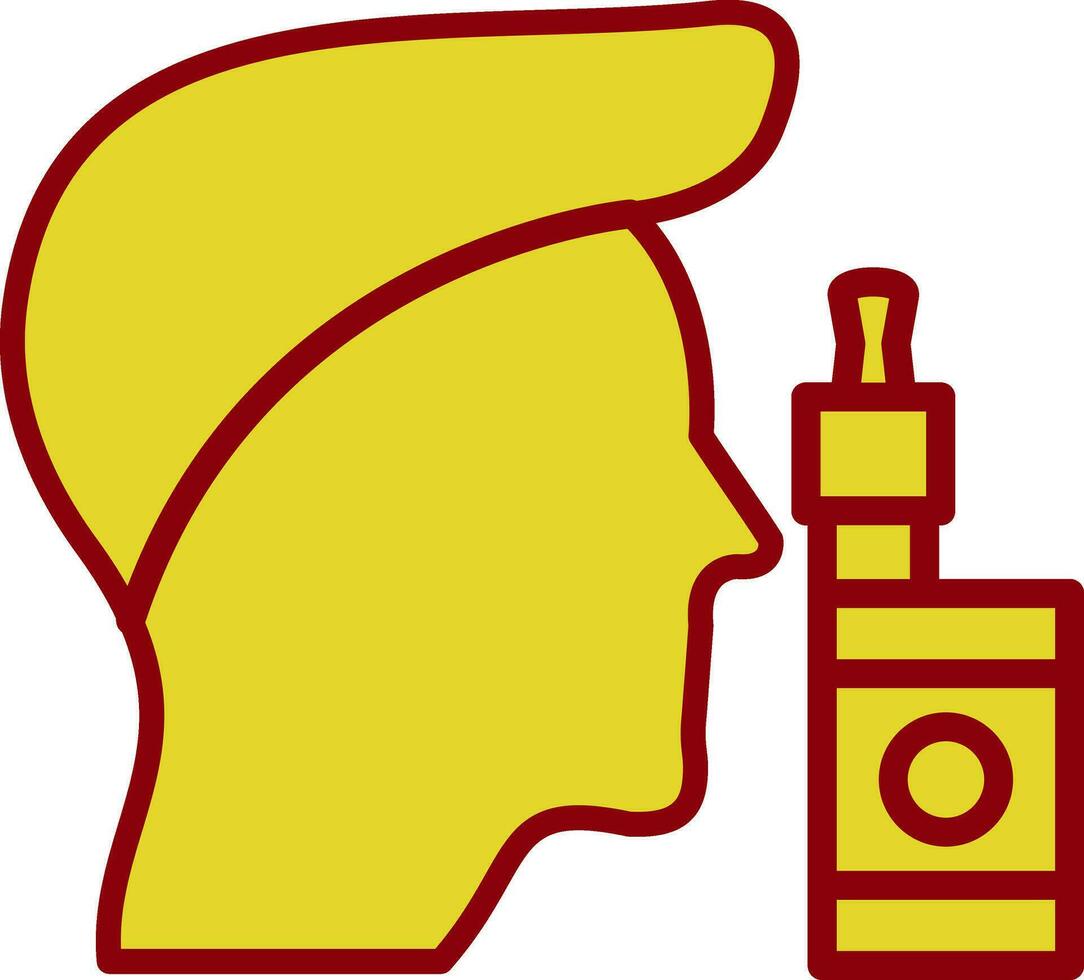 Vaping Vector Icon Design
