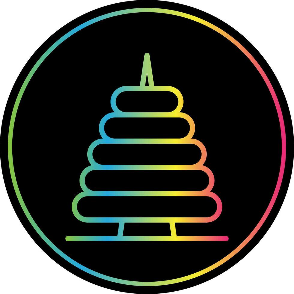 Rings Vector Icon Design