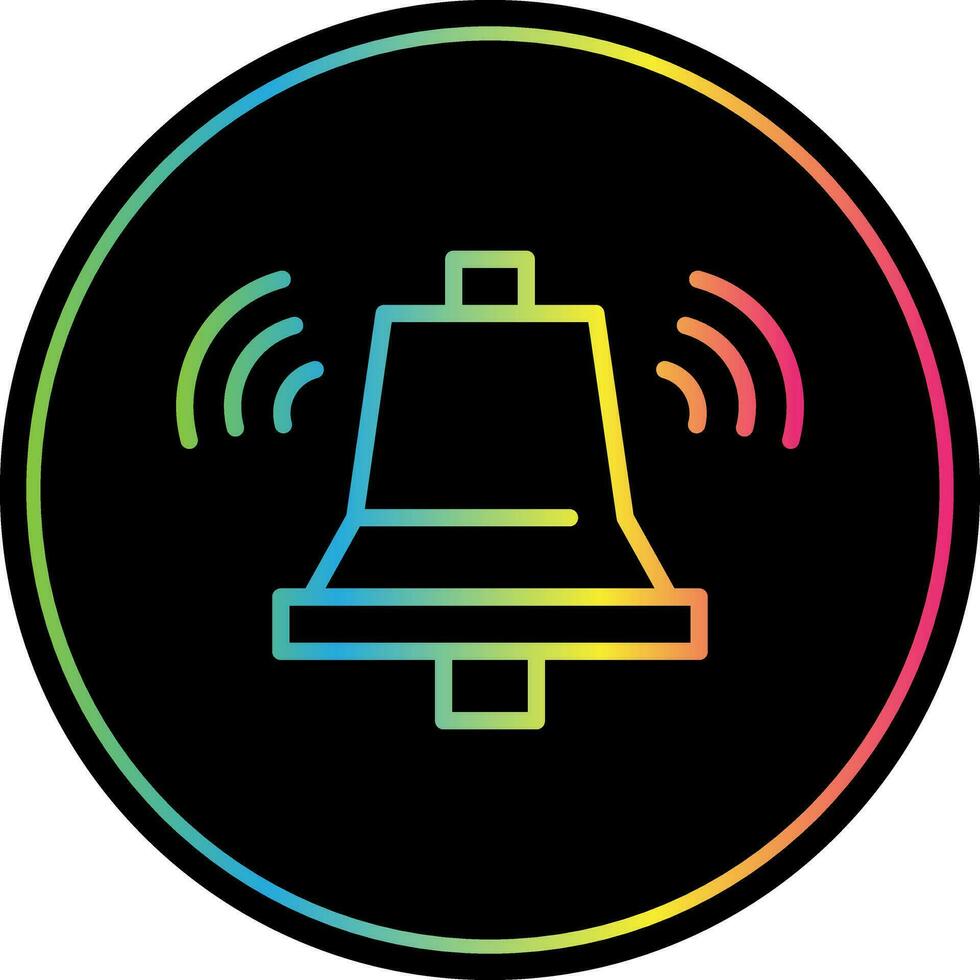 Ring Bell Vector Icon Design