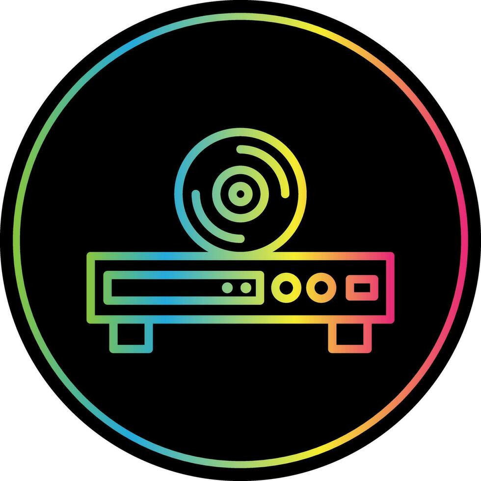 Dvd Player Vector Icon Design