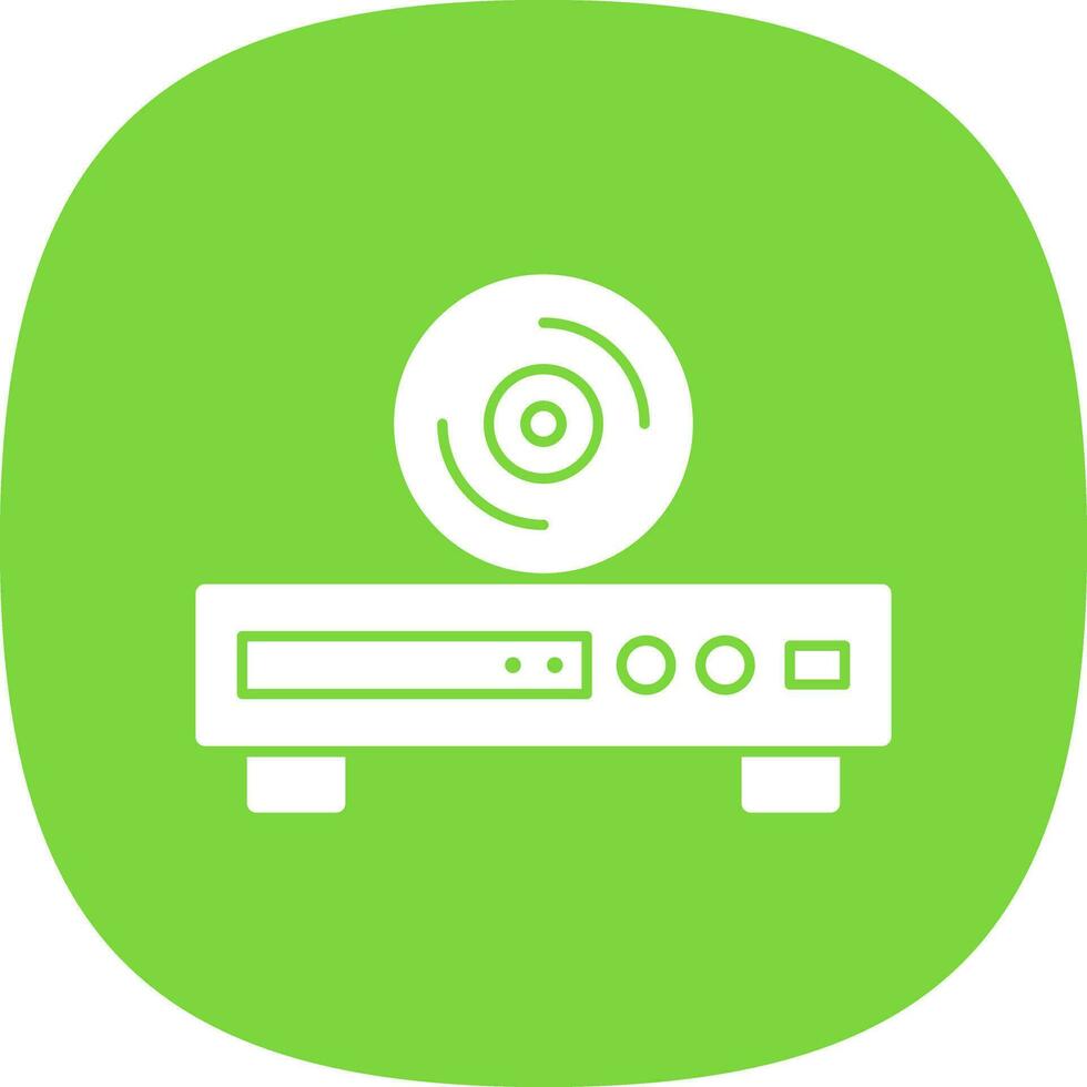 Dvd Player Vector Icon Design