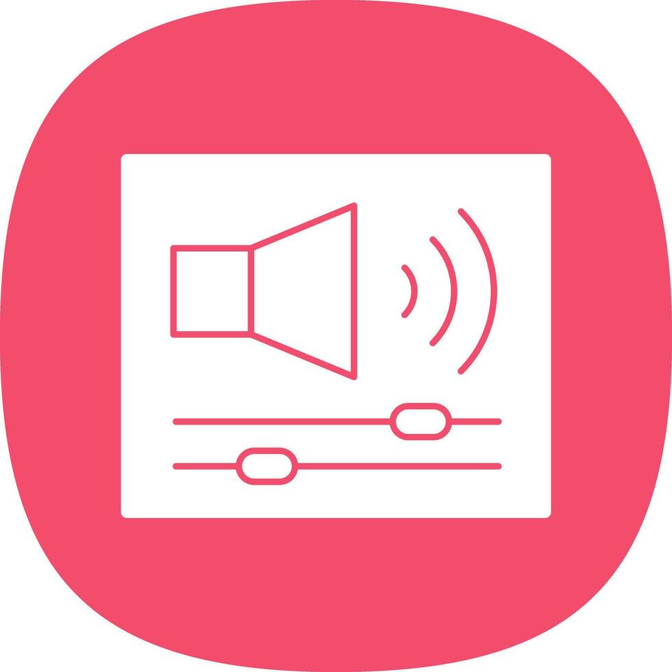 Sound Controller Vector Icon Design