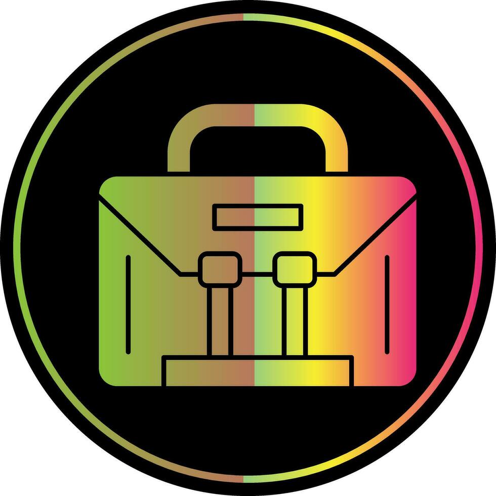 Suitcase Vector Icon Design
