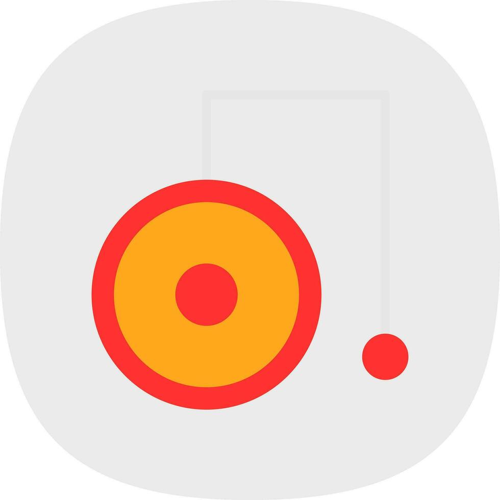 Yoyo Vector Icon Design