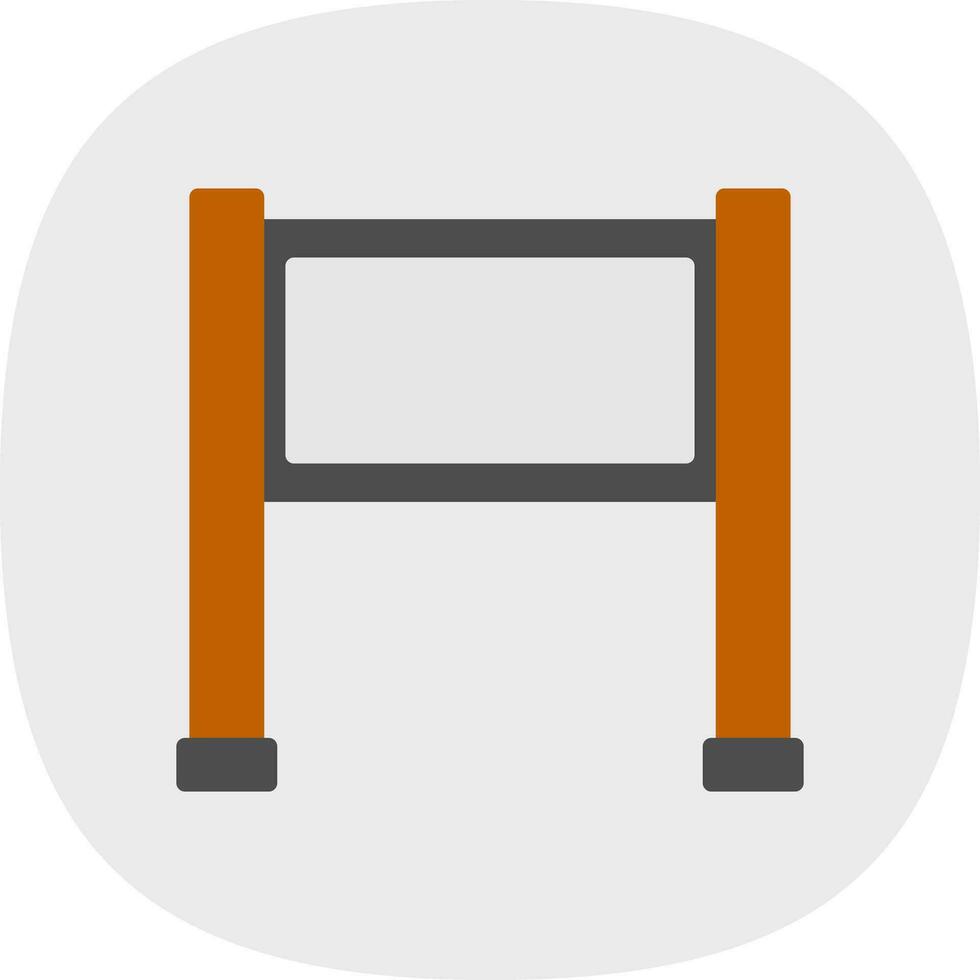 Finish FLag Vector Icon Design