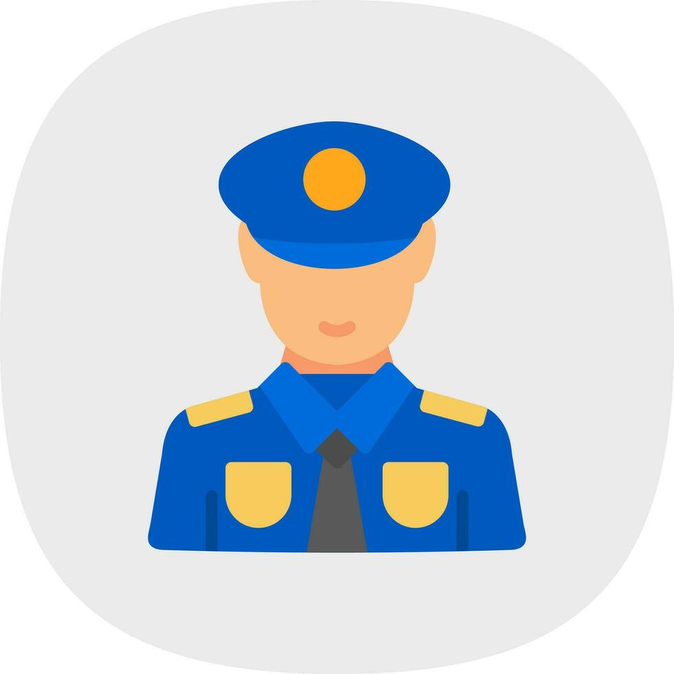 Police Vector Icon Design