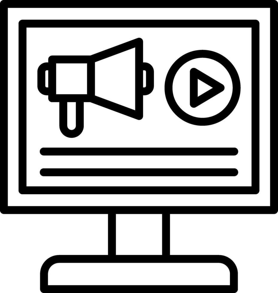 Digital Marketing Vector Icon Design
