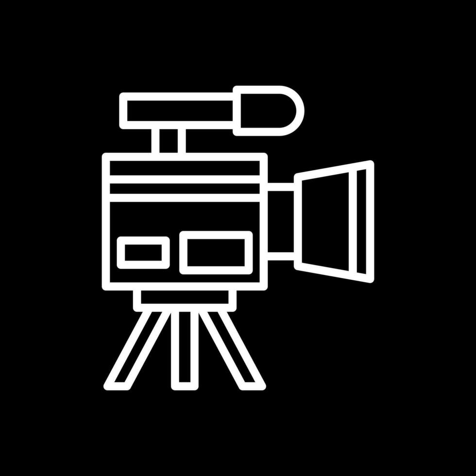 Video Camera Vector Icon Design