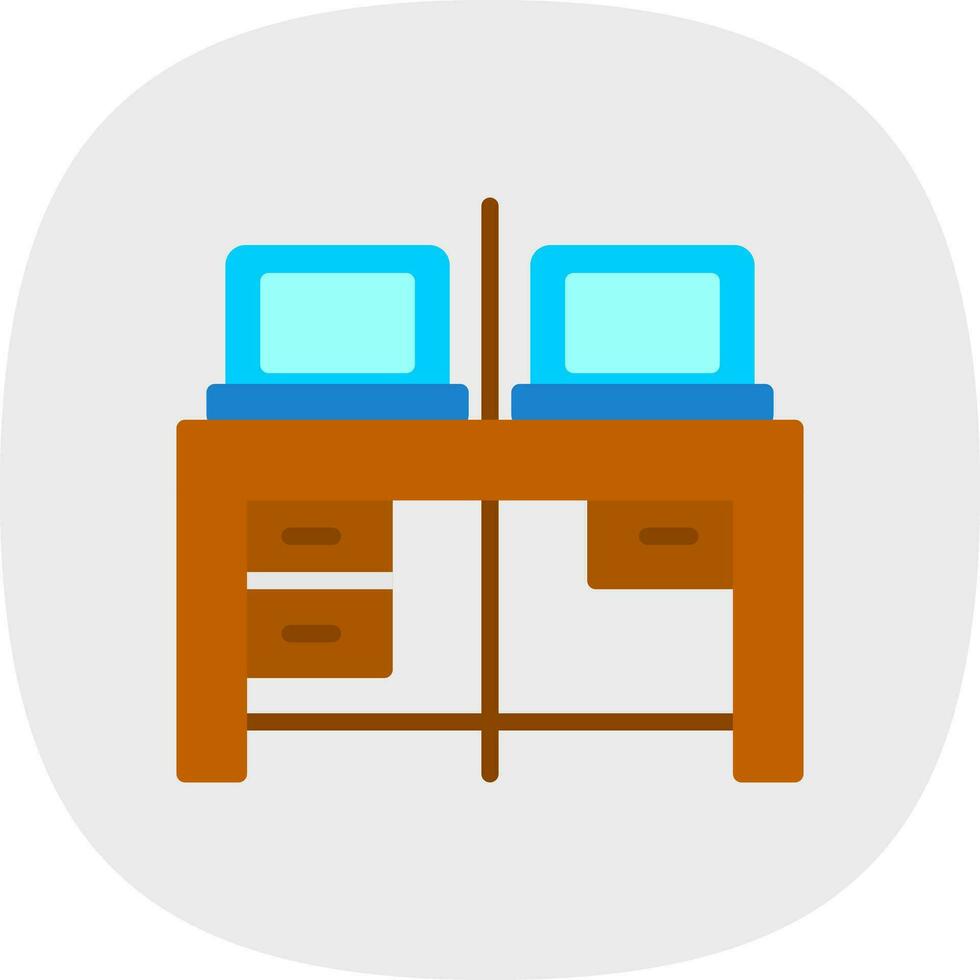 Work Space Vector Icon Design