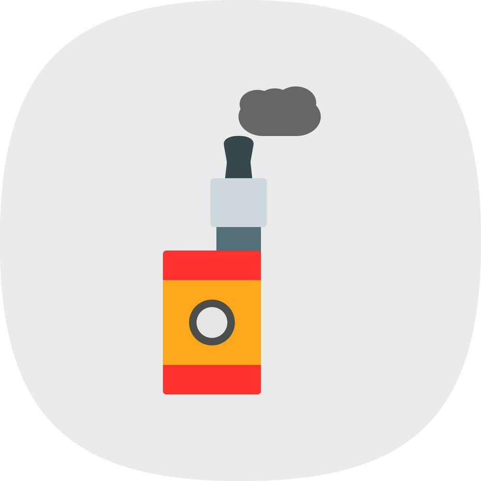 Vaper Vector Icon Design