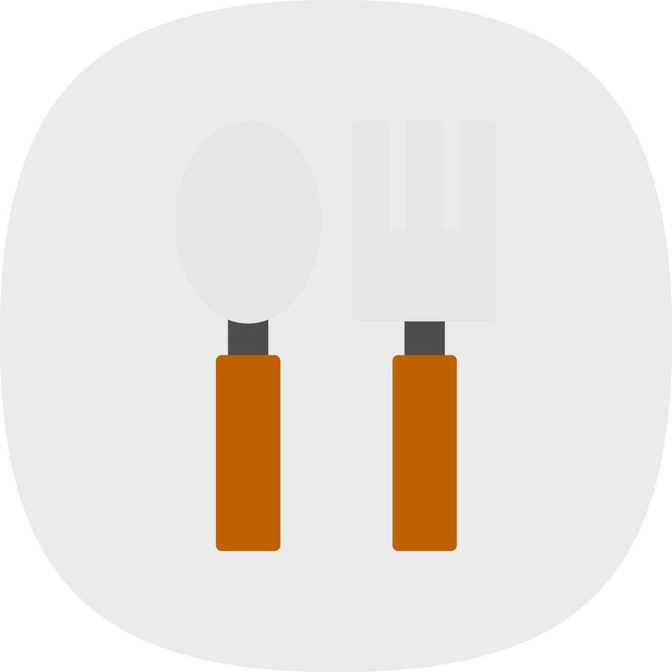 Baby Cutlery Vector Icon Design