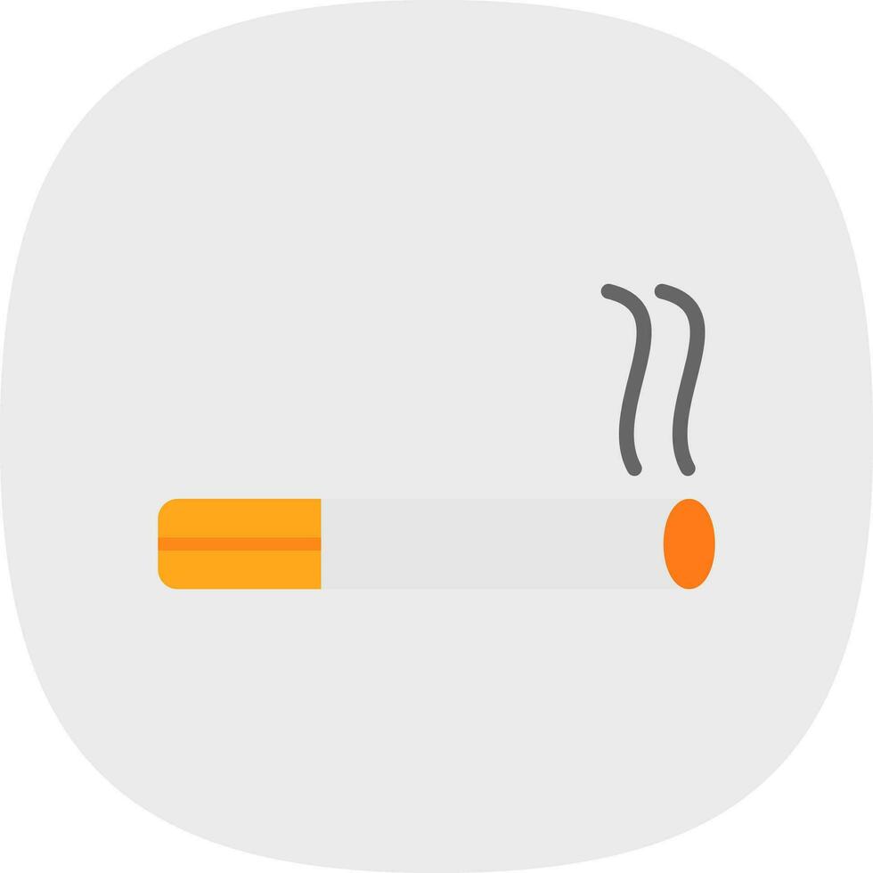 Cigarette Vector Icon Design