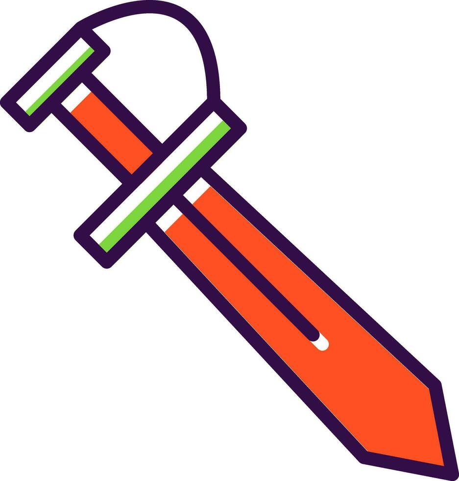 Sword Vector Icon Design