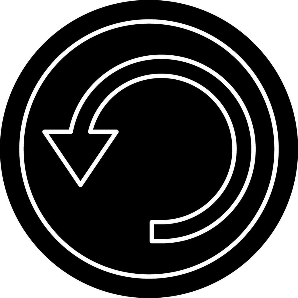 Circular Arrow Vector Icon Design