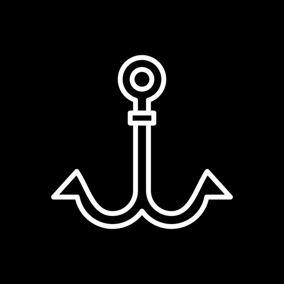 Anchor Vector Icon Design