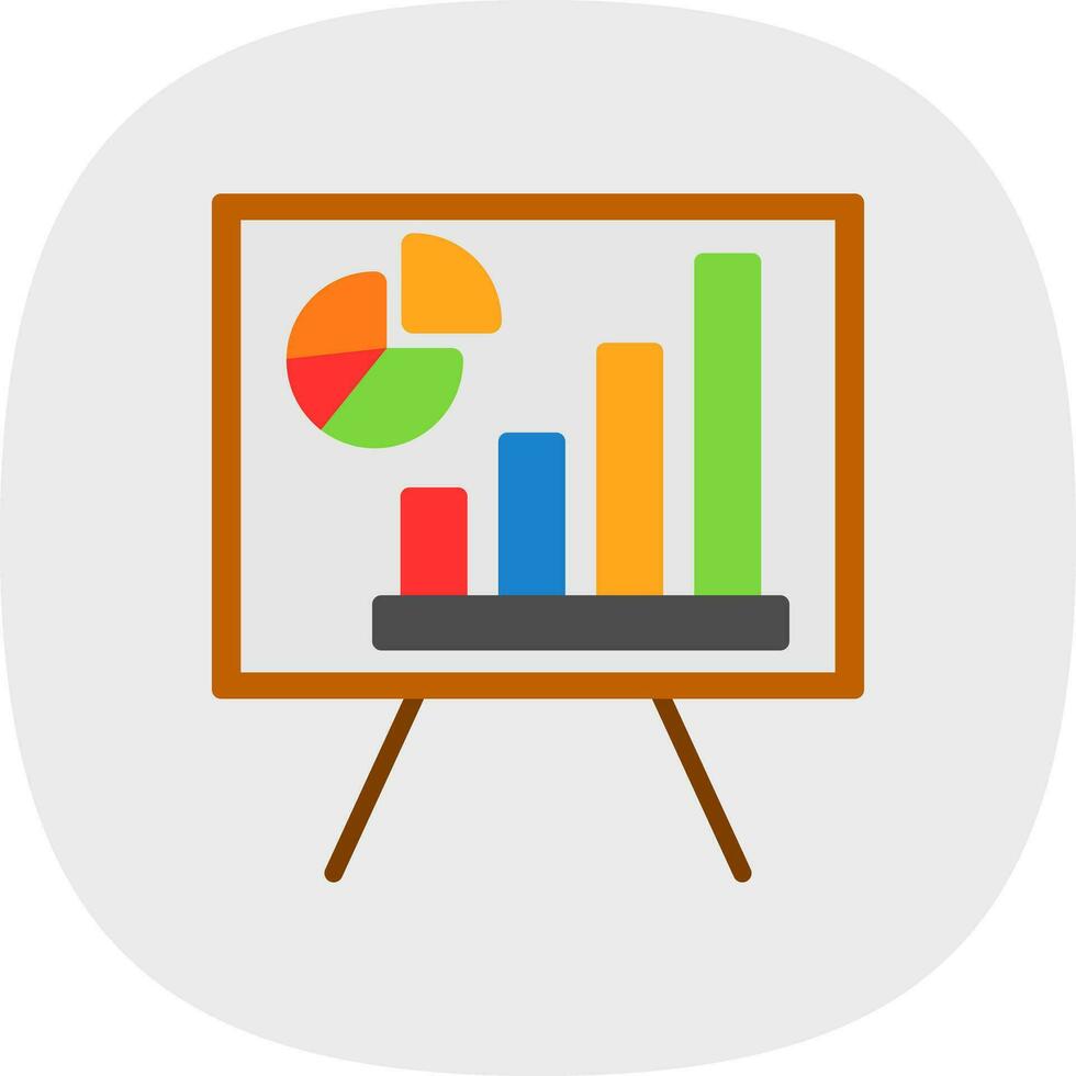 Statistics Vector Icon Design