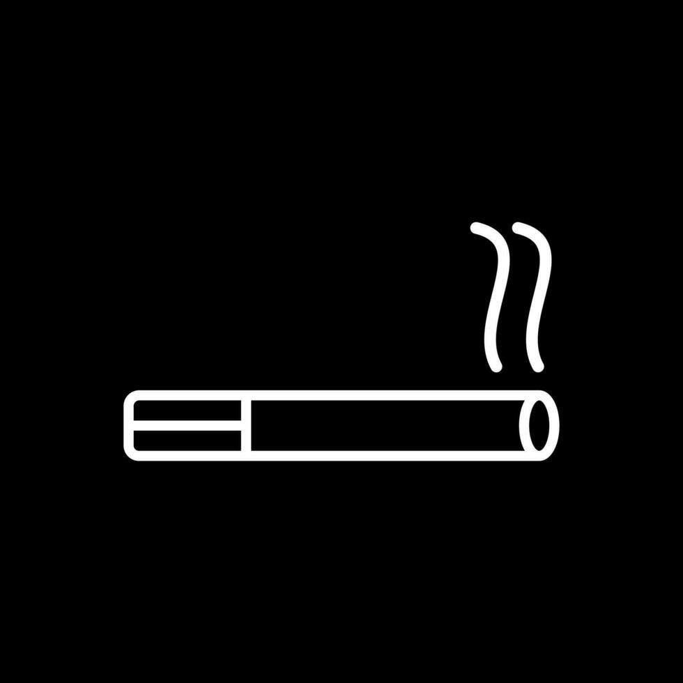 Cigarette Vector Icon Design