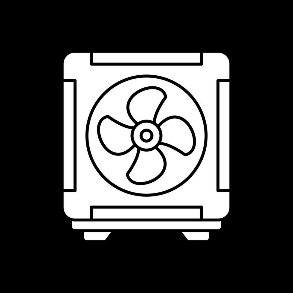 Cooling Fan Vector Icon Design