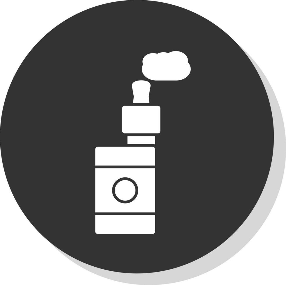 vaper vector icono diseño