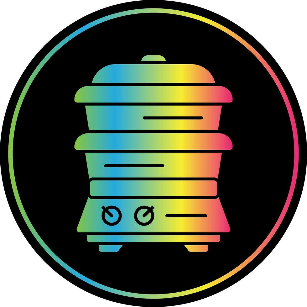 Steamer Vector Icon Design