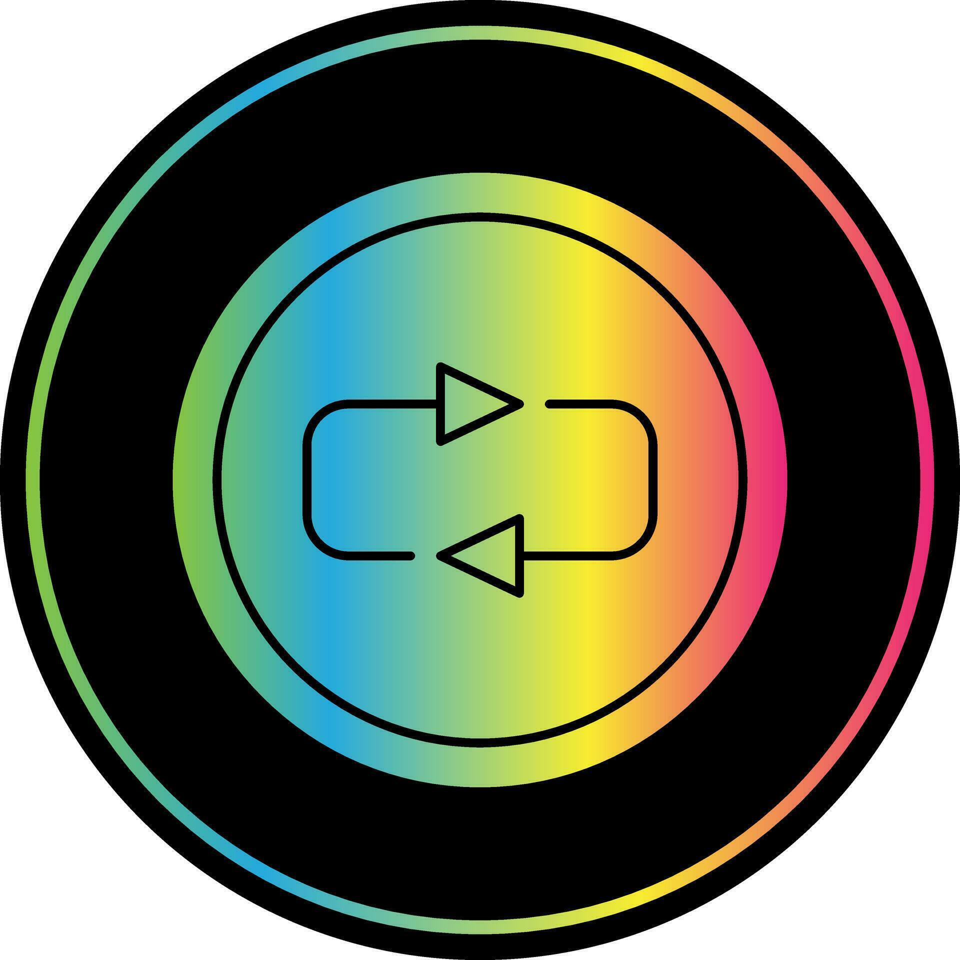 Loop Vector Icon Design 27691113 Vector Art at Vecteezy