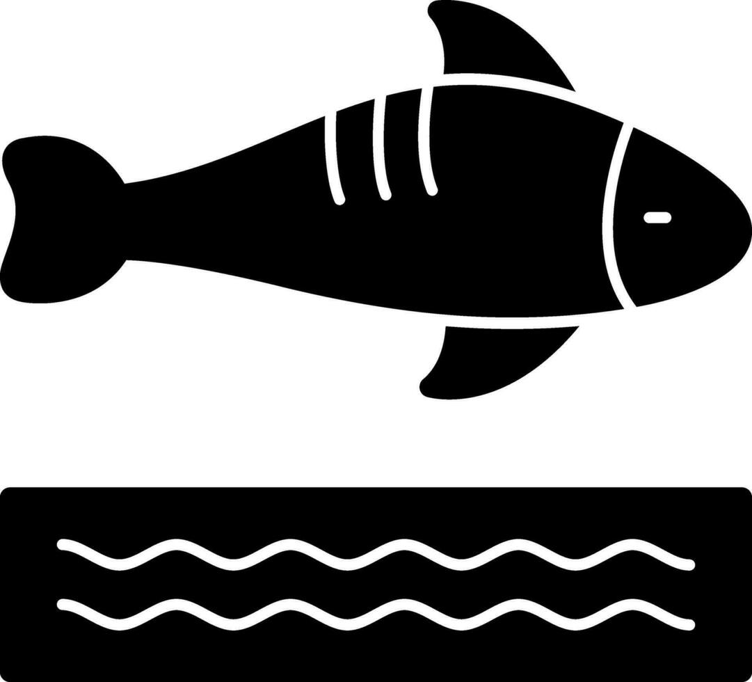 diseño de icono de vector de pescado