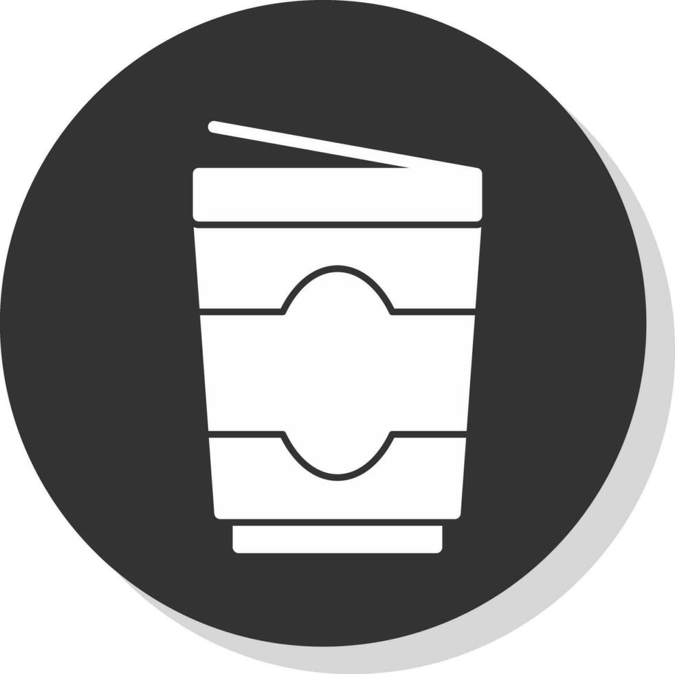 Yogurt Vector Icon Design