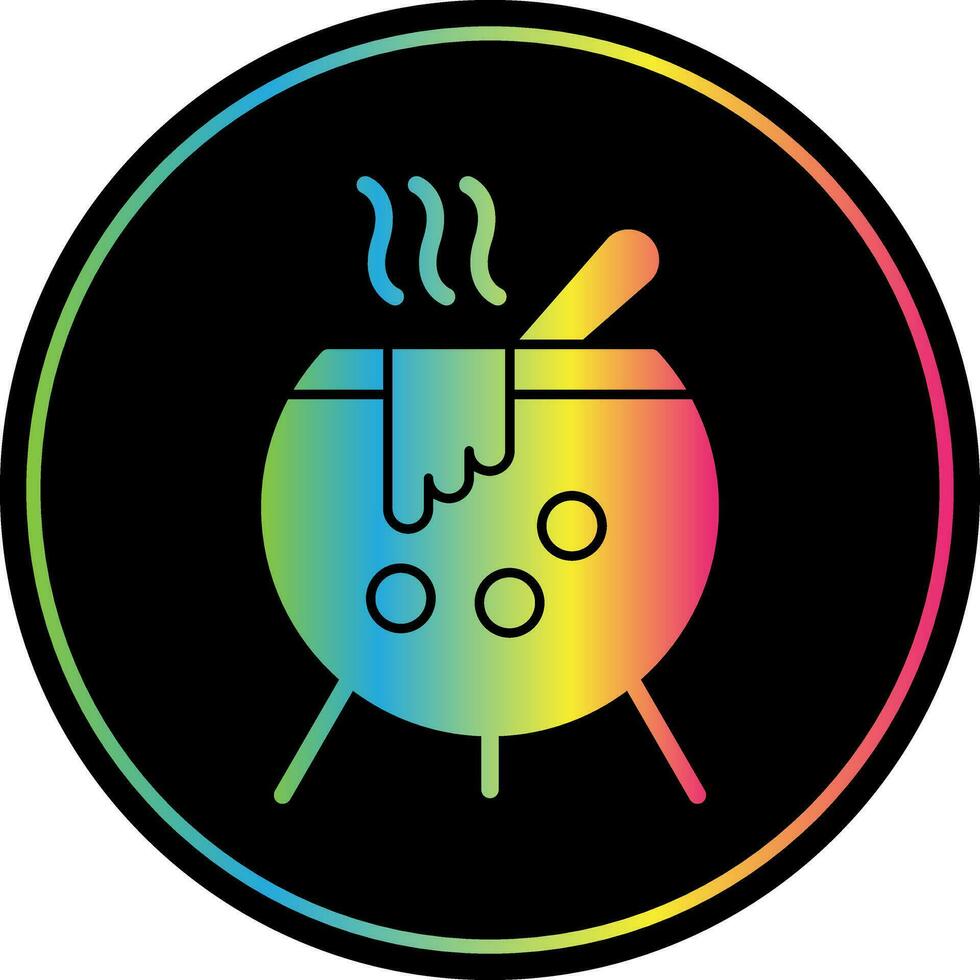 Cauldron Vector Icon Design