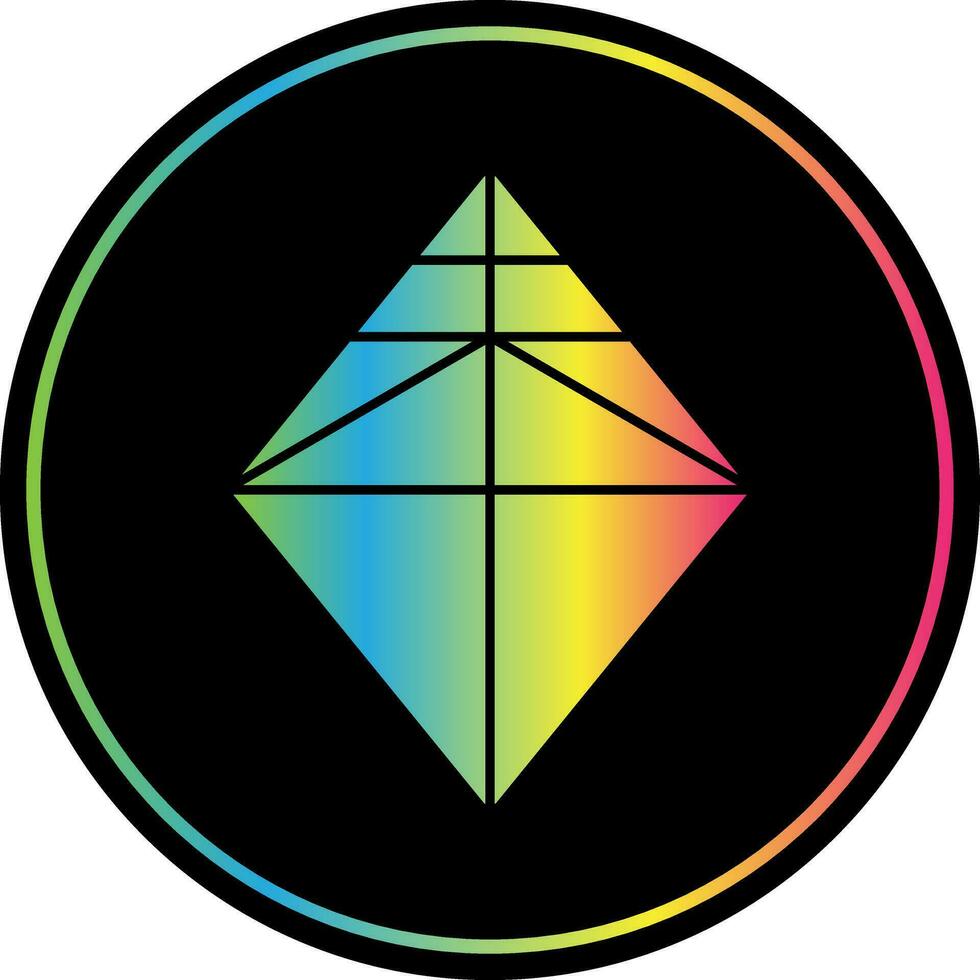 Crystal Vector Icon Design