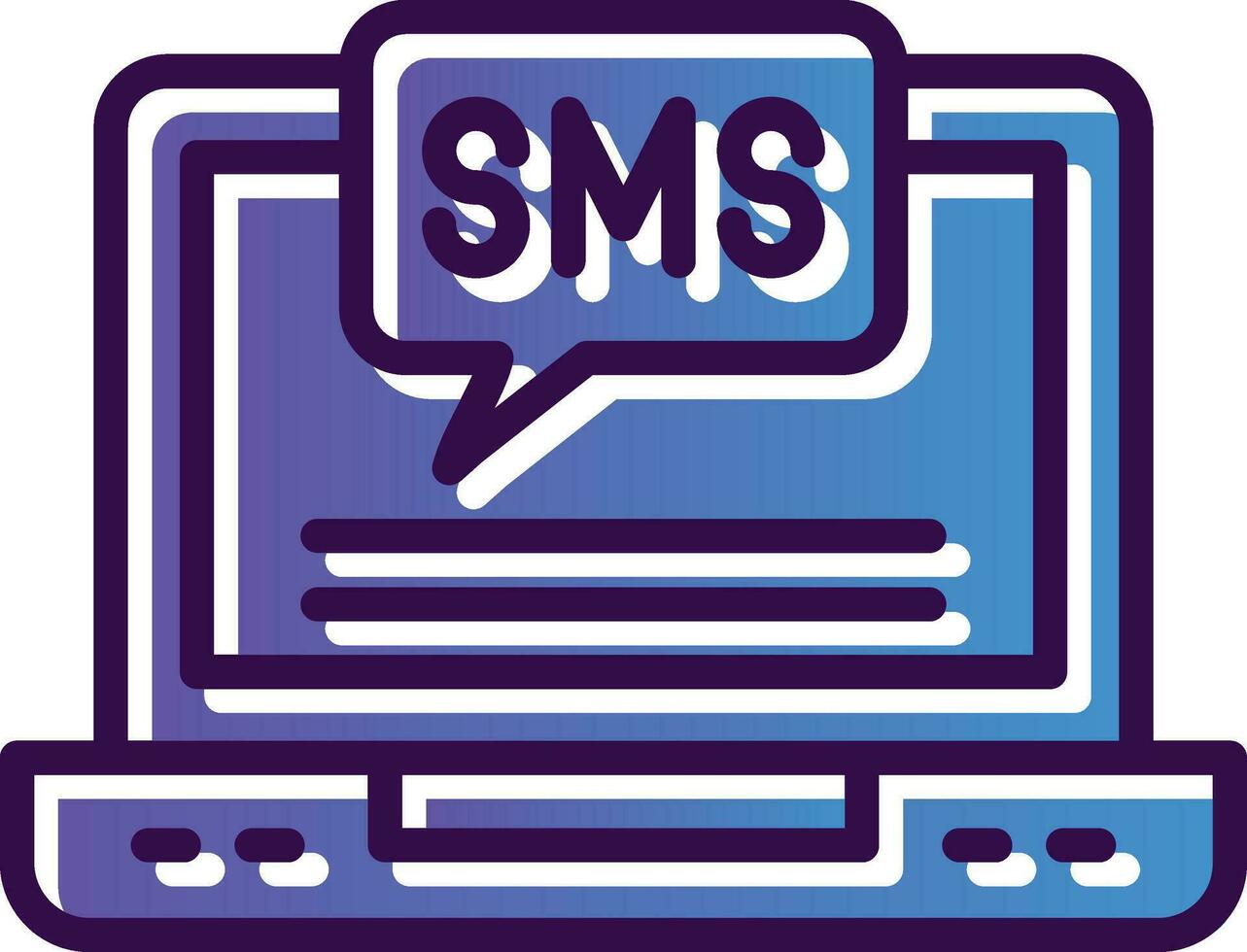 Sms Vector Icon Design