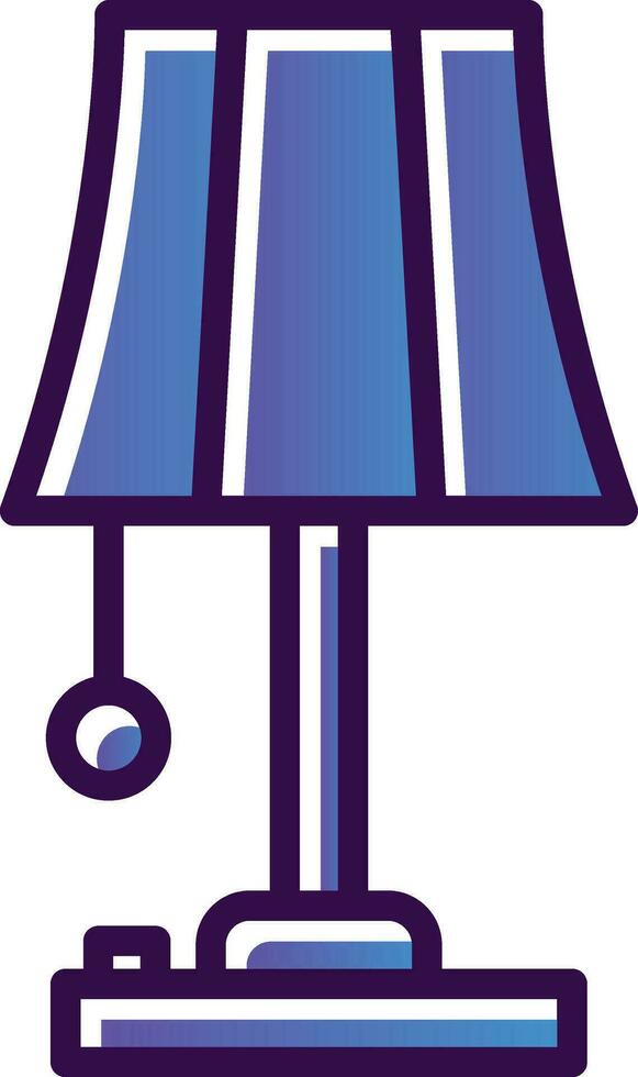 Lamp Vector Icon Design