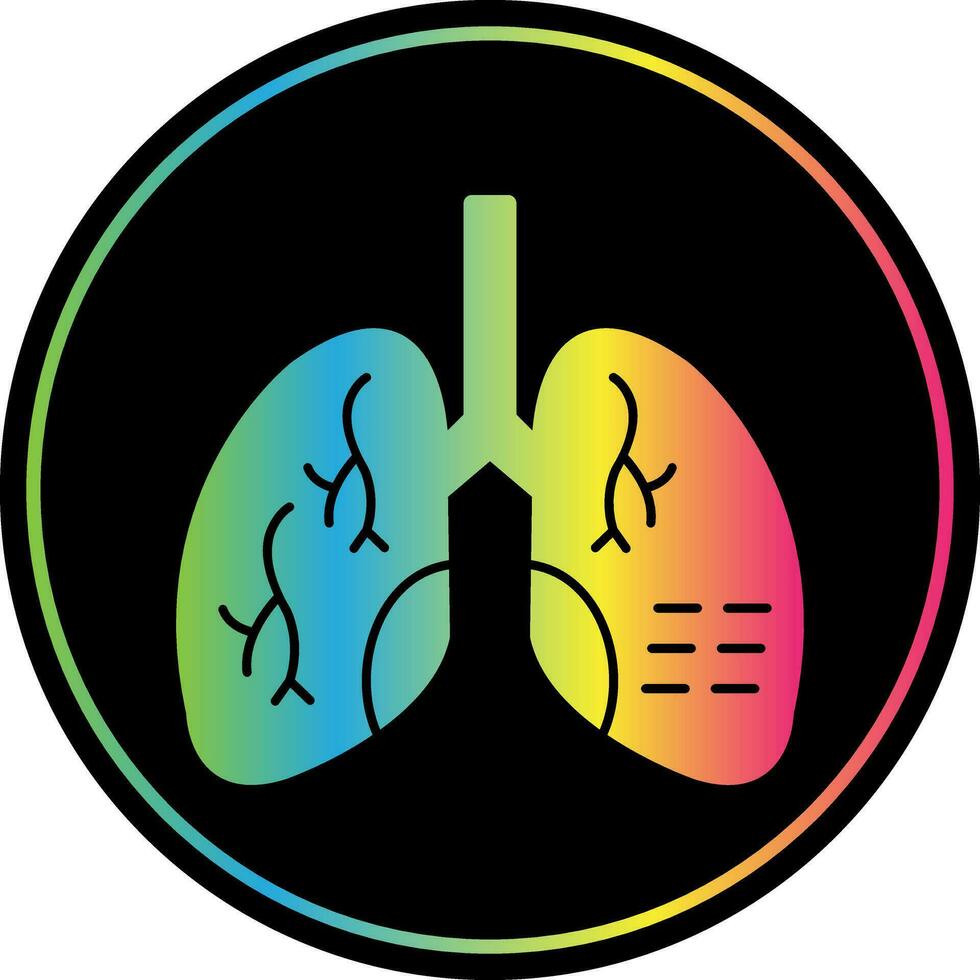 Lung Diseases Vector Icon Design