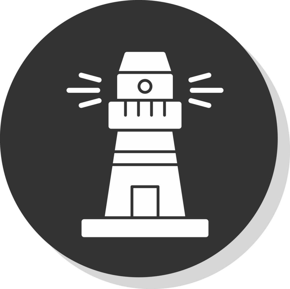 Lighthouse Vector Icon Design