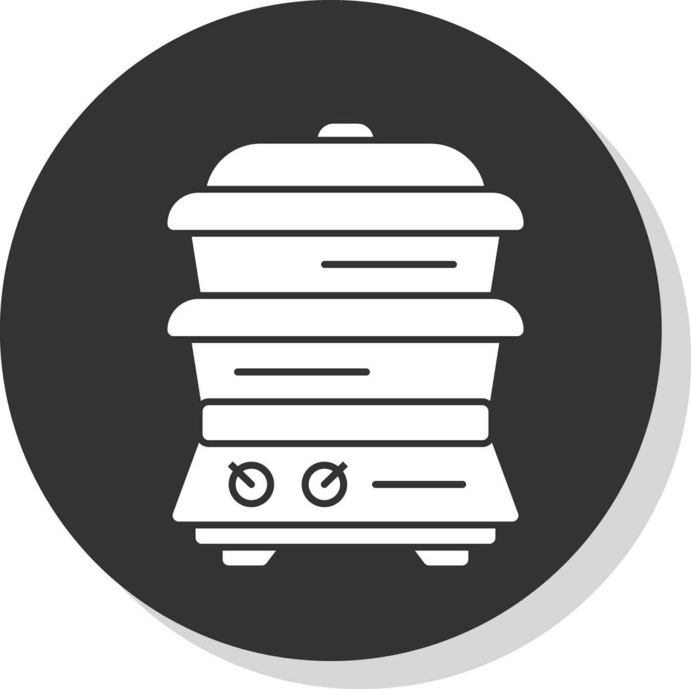 Steamer Vector Icon Design