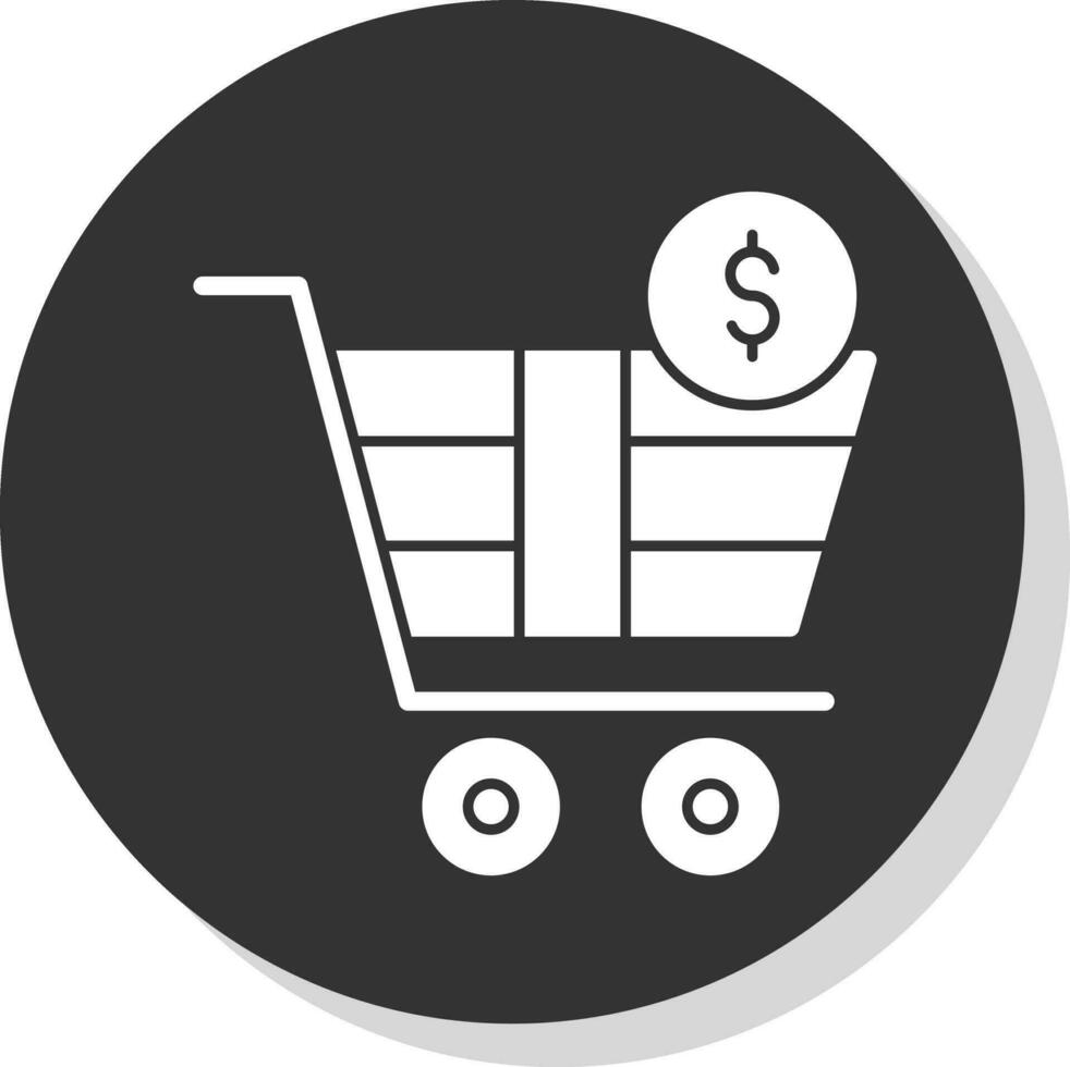 diseño de icono de vector de compras