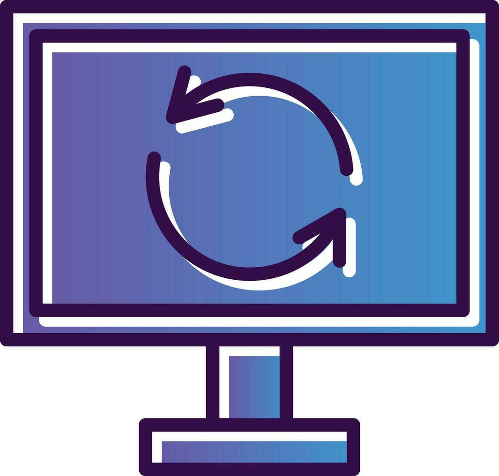 Reload Vector Icon Design