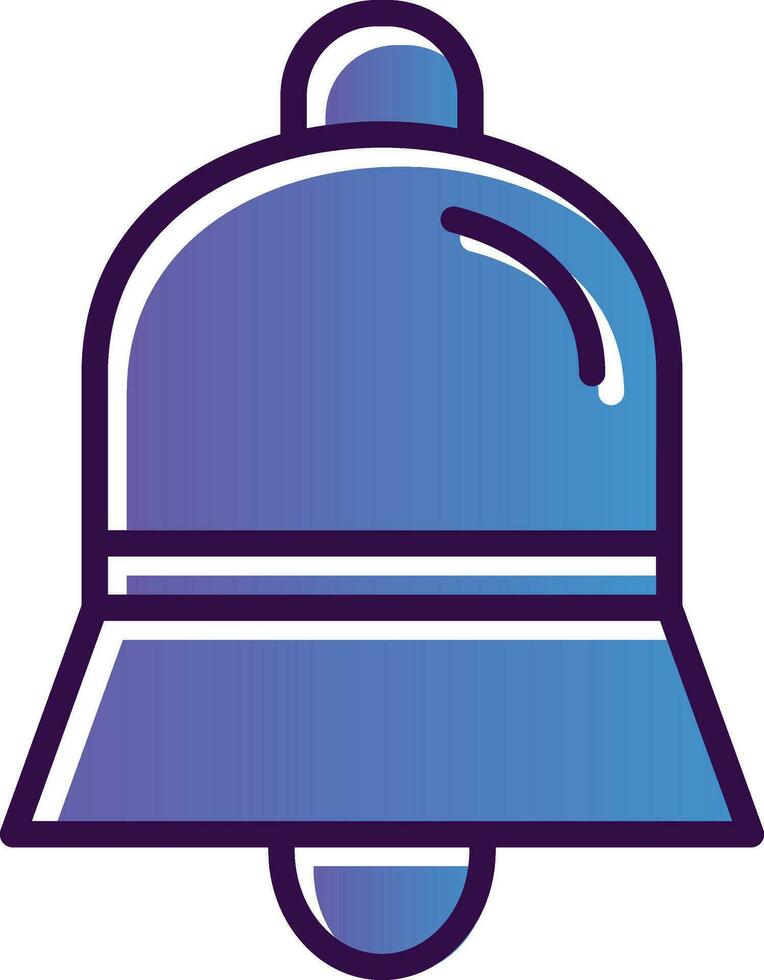 Ring Bell Vector Icon Design