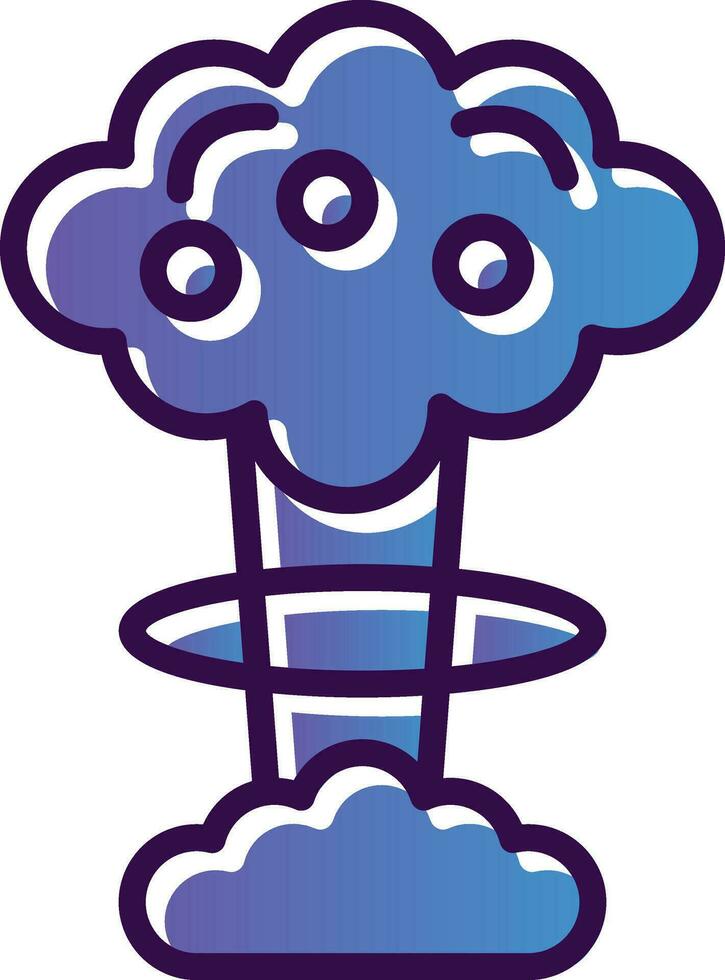 Explosion Vector Icon Design