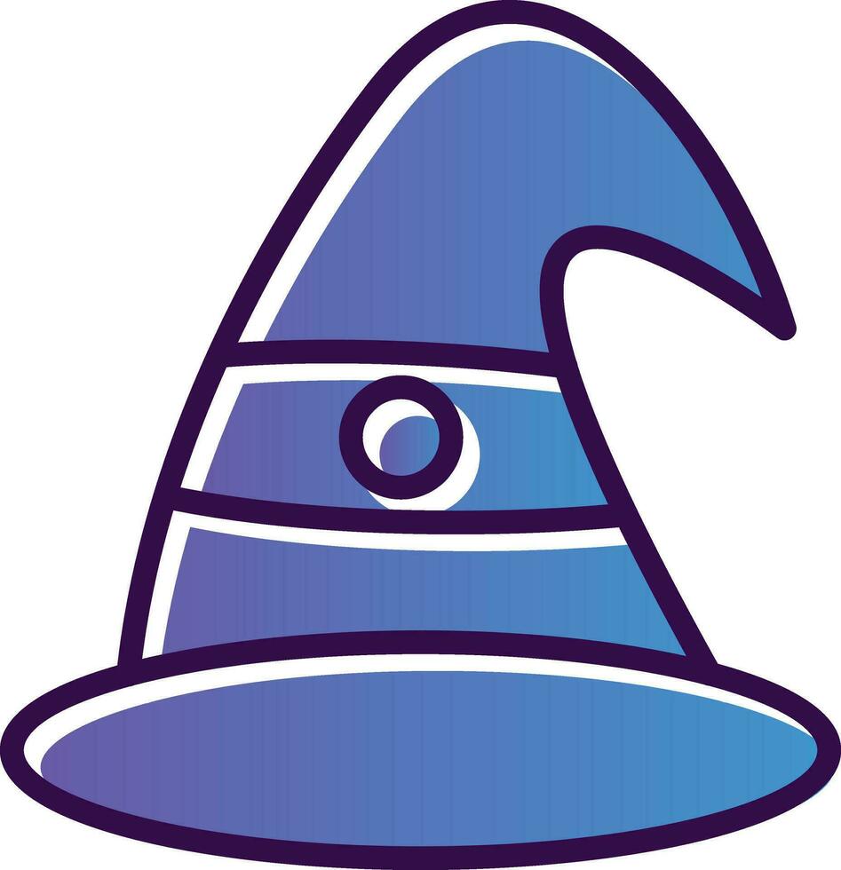 diseño de icono de vector de sombrero