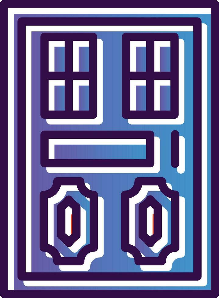 Door Vector Icon Design