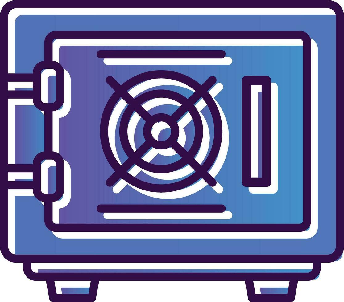 Vault Vector Icon Design