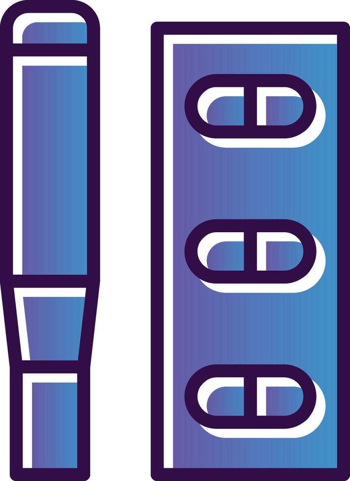 Nicotine Inhaler Vector Icon Design